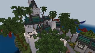 Screenshot of the Minecraft Bedrock Marketplace product Blue Whale Island created by Eco Studios.