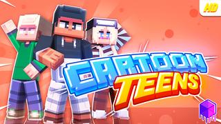 Thumbnail of the Minecraft Bedrock Marketplace product Cartoon Teens created by Eco Studios.
