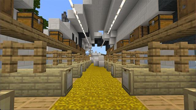 Screenshot of the Minecraft Bedrock Marketplace product Crashed Plane Wreckage created by Eco Studios.