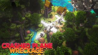 Thumbnail of the Minecraft Bedrock Marketplace product Crashed Plane Wreckage created by Eco Studios.