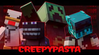 Thumbnail of the Minecraft Bedrock Marketplace product Creepypasta Mobs created by Eco Studios.