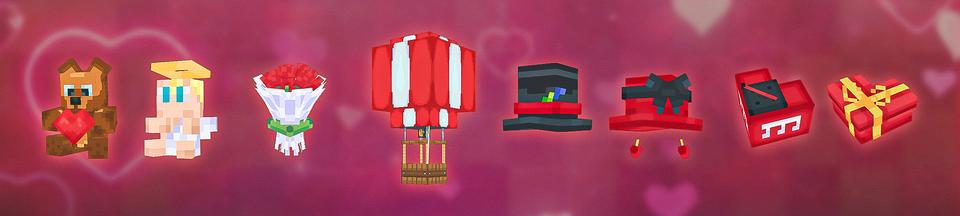 Panorama of the Minecraft Bedrock Marketplace product Cupid's Day created by Eco Studios.