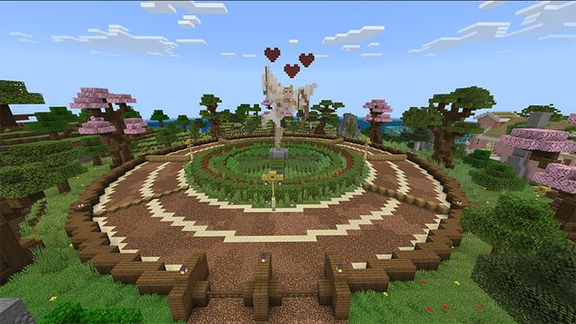 Screenshot of the Minecraft Bedrock Marketplace product Cupid's Day created by Eco Studios.