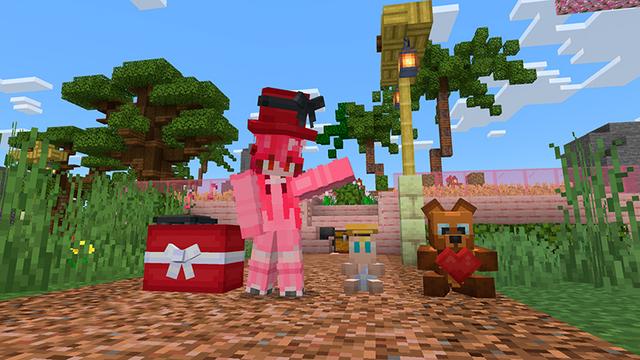 Screenshot of the Minecraft Bedrock Marketplace product Cupid's Day created by Eco Studios.