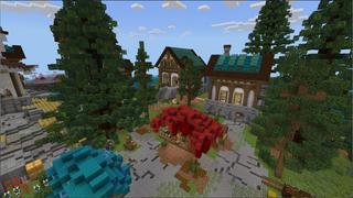 Screenshot of the Minecraft Bedrock Marketplace product Dark Survival created by Eco Studios.