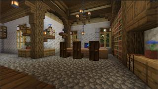 Screenshot of the Minecraft Bedrock Marketplace product Dark Survival created by Eco Studios.