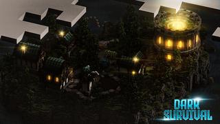 Thumbnail of the Minecraft Bedrock Marketplace product Dark Survival created by Eco Studios.