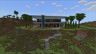 Screenshot of the Minecraft Bedrock Marketplace product Diamond Mansion created by Eco Studios.