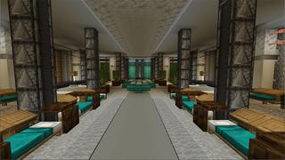 Screenshot of the Minecraft Bedrock Marketplace product Diamond Mansion created by Eco Studios.