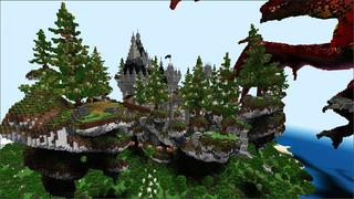 Screenshot of the Minecraft Bedrock Marketplace product Dragon Island created by Eco Studios.