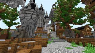 Screenshot of the Minecraft Bedrock Marketplace product Dragon Island created by Eco Studios.