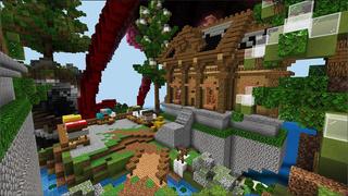 Screenshot of the Minecraft Bedrock Marketplace product Dragon Island created by Eco Studios.