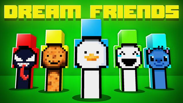 Thumbnail of the Minecraft Bedrock Marketplace product Dream Friends 3 created by Eco Studios.