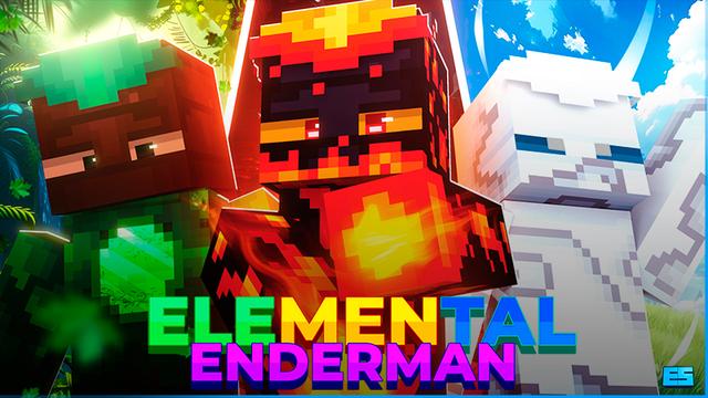 Thumbnail of the Minecraft Bedrock Marketplace product Elemental Enderman created by Eco Studios.