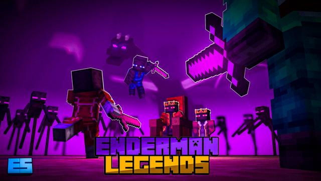 Thumbnail of the Minecraft Bedrock Marketplace product Enderman Legends created by Eco Studios.