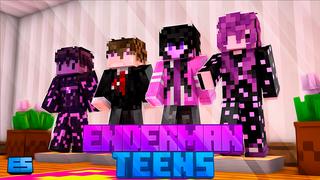 Thumbnail of the Minecraft Bedrock Marketplace product Enderman Teens created by Eco Studios.