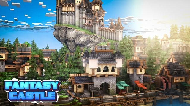 Thumbnail of the Minecraft Bedrock Marketplace product Fantasy Castle created by Eco Studios.
