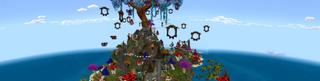 Panorama of the Minecraft Bedrock Marketplace product Fantasy Island created by Eco Studios.