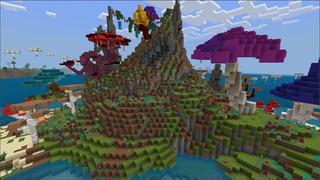 Screenshot of the Minecraft Bedrock Marketplace product Fantasy Island created by Eco Studios.