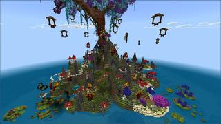 Screenshot of the Minecraft Bedrock Marketplace product Fantasy Island created by Eco Studios.