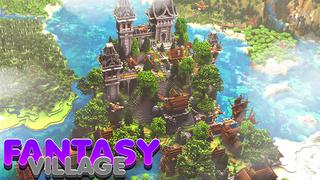 Thumbnail of the Minecraft Bedrock Marketplace product Fantasy Village created by Eco Studios.
