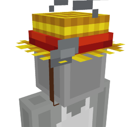 Thumbnail of the Minecraft Bedrock Marketplace product Farmer Hat created by Eco Studios.