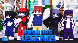 Thumbnail of the Minecraft Bedrock Marketplace product Fashions Legends created by Eco Studios.