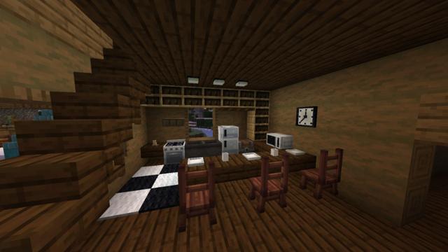 Screenshot of the Minecraft Bedrock Marketplace product Furniture+ created by Eco Studios.