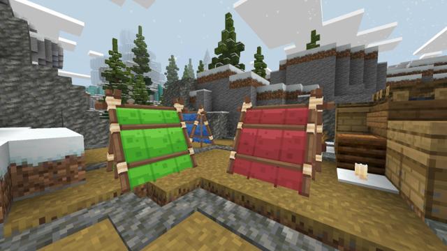 Screenshot of the Minecraft Bedrock Marketplace product Furniture+ created by Eco Studios.