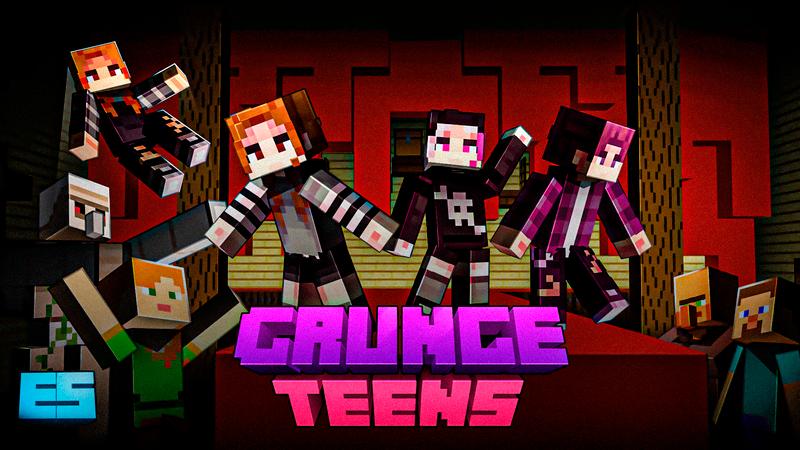 Grunge Teens by Eco Studios | CHUNK - Minecraft Bedrock Marketplace ...