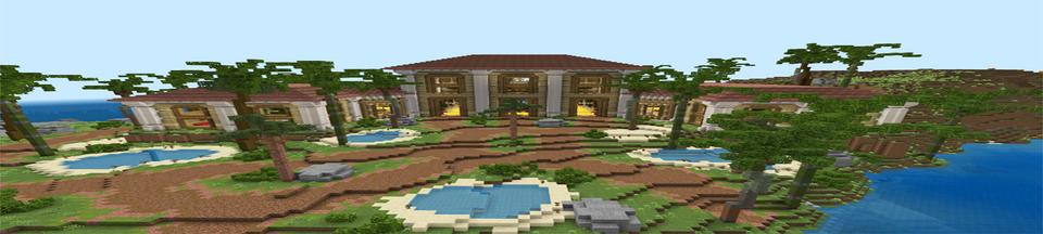 Panorama of the Minecraft Bedrock Marketplace product Hacker Base Infinity created by Eco Studios.