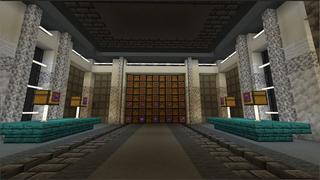 Screenshot of the Minecraft Bedrock Marketplace product Hacker Mansion created by Eco Studios.