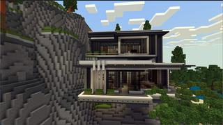 Screenshot of the Minecraft Bedrock Marketplace product Hacker Mansion created by Eco Studios.