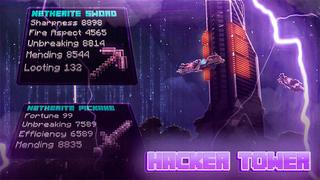 Thumbnail of the Minecraft Bedrock Marketplace product Hacker Tower created by Eco Studios.
