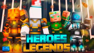 Thumbnail of the Minecraft Bedrock Marketplace product Heroes Legends created by Eco Studios.