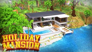 Thumbnail of the Minecraft Bedrock Marketplace product Holiday Mansion created by Eco Studios.