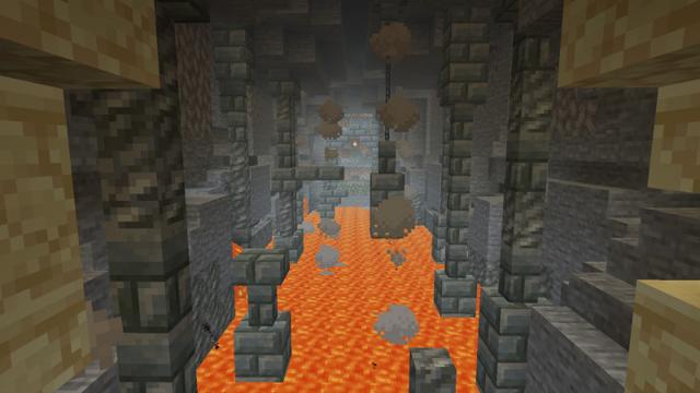 Screenshot of the Minecraft Bedrock Marketplace product Ice Temple 2 created by Eco Studios.