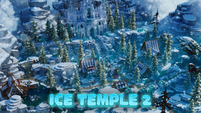 Thumbnail of the Minecraft Bedrock Marketplace product Ice Temple 2 created by Eco Studios.