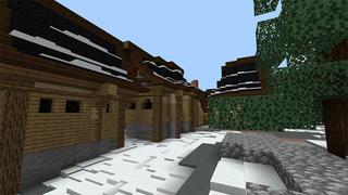 Screenshot of the Minecraft Bedrock Marketplace product Ice Village created by Eco Studios.