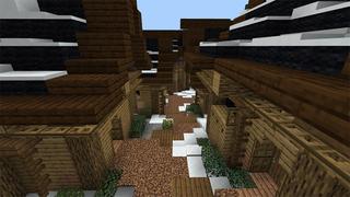 Screenshot of the Minecraft Bedrock Marketplace product Ice Village created by Eco Studios.