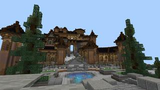 Screenshot of the Minecraft Bedrock Marketplace product Ice Village created by Eco Studios.