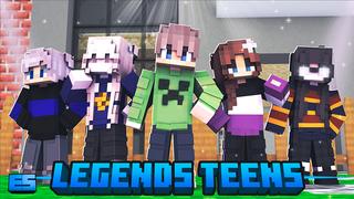 Thumbnail of the Minecraft Bedrock Marketplace product Legends Teens created by Eco Studios.