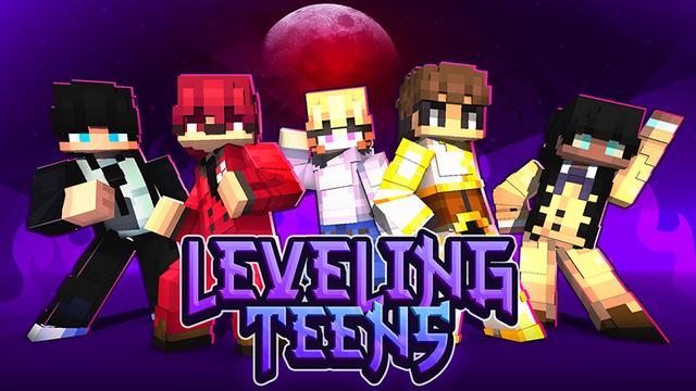 Thumbnail of the Minecraft Bedrock Marketplace product Leveling Teens created by Eco Studios.