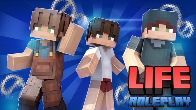 Thumbnail of the Minecraft Bedrock Marketplace product Life Roleplay created by Eco Studios.