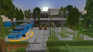 Screenshot of the Minecraft Bedrock Marketplace product Lost Mansion created by Eco Studios.