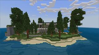 Screenshot of the Minecraft Bedrock Marketplace product Lost Mansion created by Eco Studios.