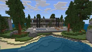 Screenshot of the Minecraft Bedrock Marketplace product Lost Mansion created by Eco Studios.