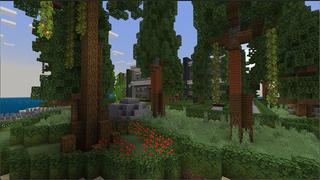 Screenshot of the Minecraft Bedrock Marketplace product Lost Mansion created by Eco Studios.