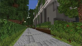 Screenshot of the Minecraft Bedrock Marketplace product Lost Mansion created by Eco Studios.