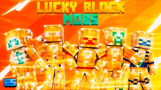 Thumbnail of the Minecraft Bedrock Marketplace product Lucky Block Mobs created by Eco Studios.